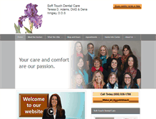 Tablet Screenshot of ellicottcitydentist.com